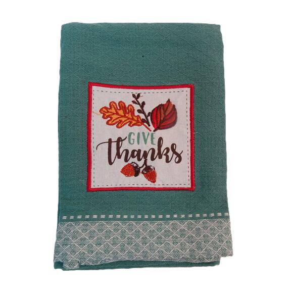 Thanksgiving Dish Towel Set of 3 - Picture 4 of 5